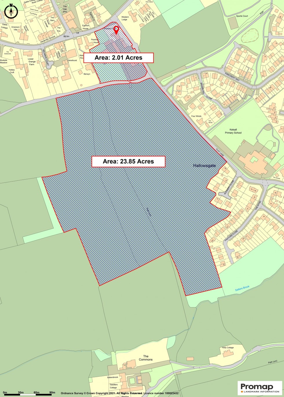 Floorplan for Flat Lane, Kelsall