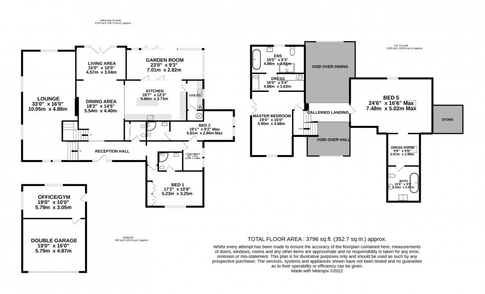 Floorplan for Reddy Lane, Little Bollington, Altrincham