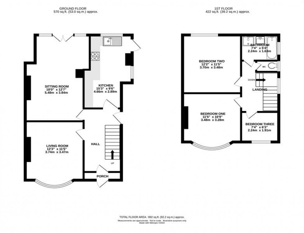 Floorplan for Frodsham Avenue, Heaton Moor 