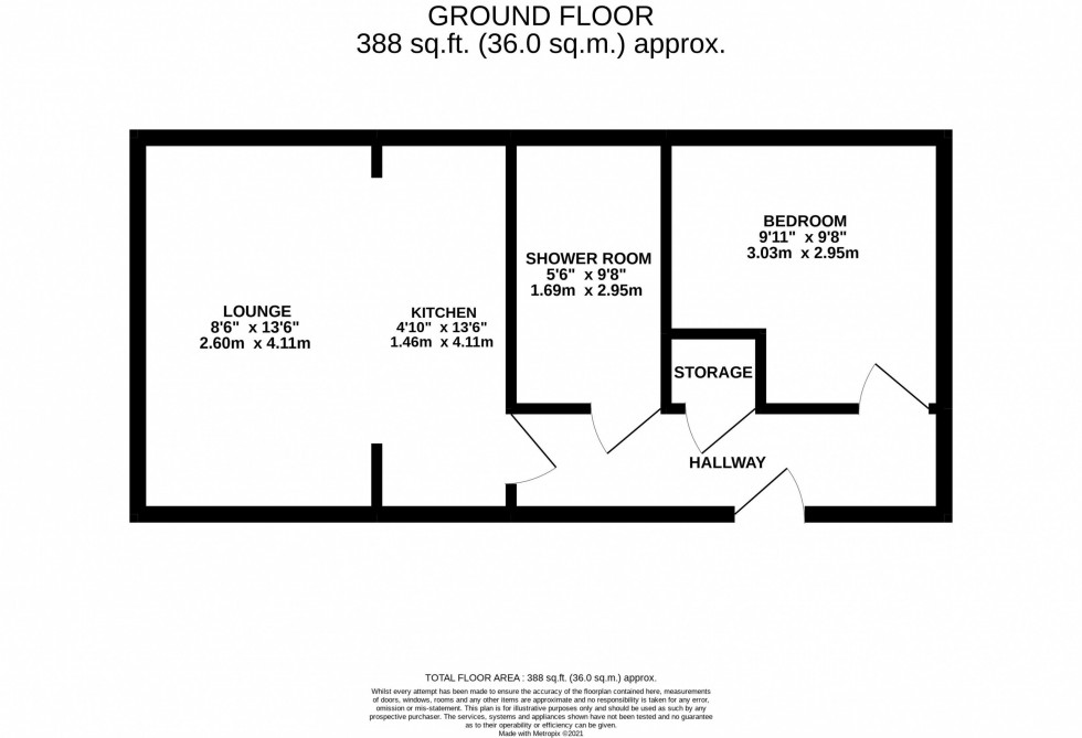 Floorplan for Cherry Tree House, Hornbeam Close, Stockport