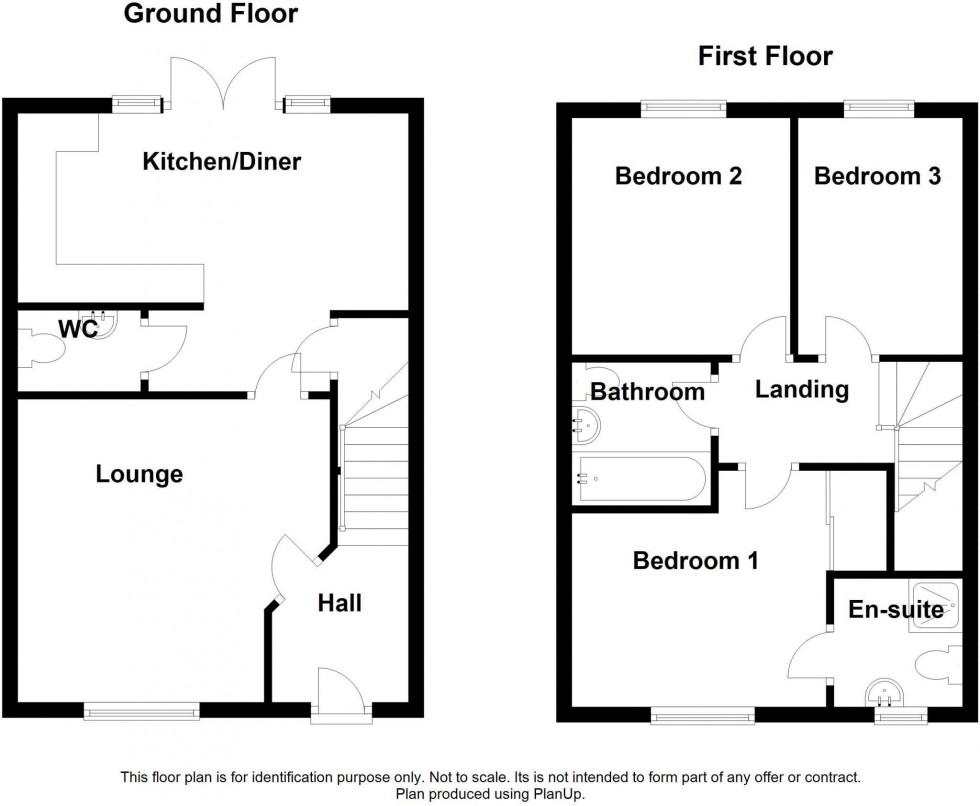 Floorplan for Fairfax Avenue, Tarvin, Chester