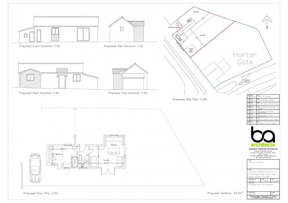 Floorplan for Kelsall Road, Tarvin