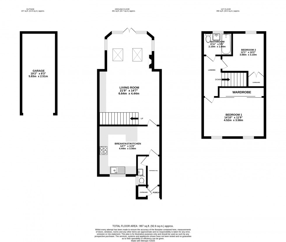 Floorplan for Cavendish Mews, Wilmslow