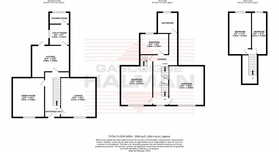 Floorplan for Depleach Road, Cheadle