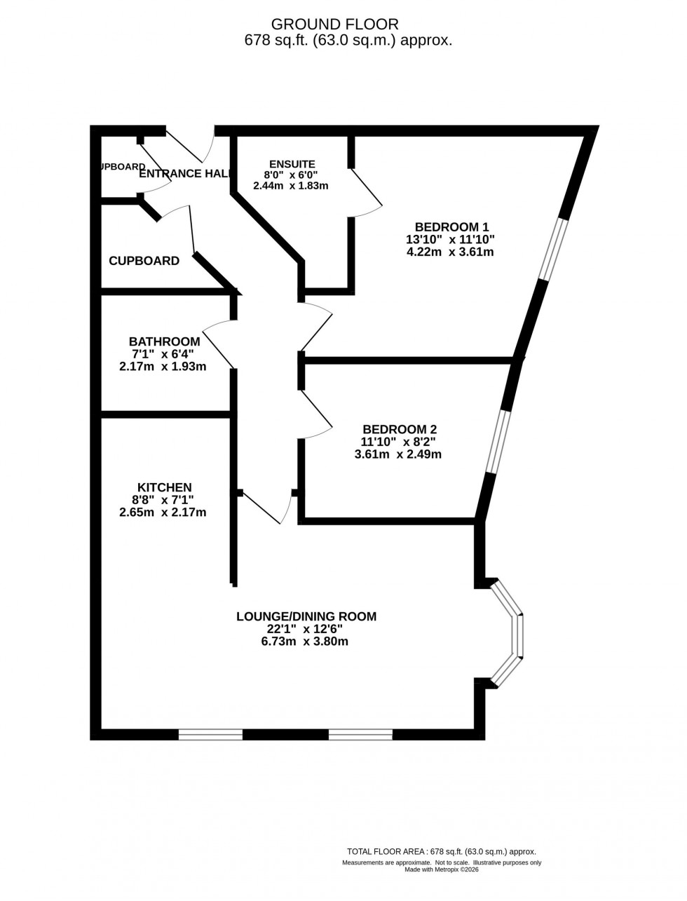 Floorplan for London Road, Alderley Edge, SK9