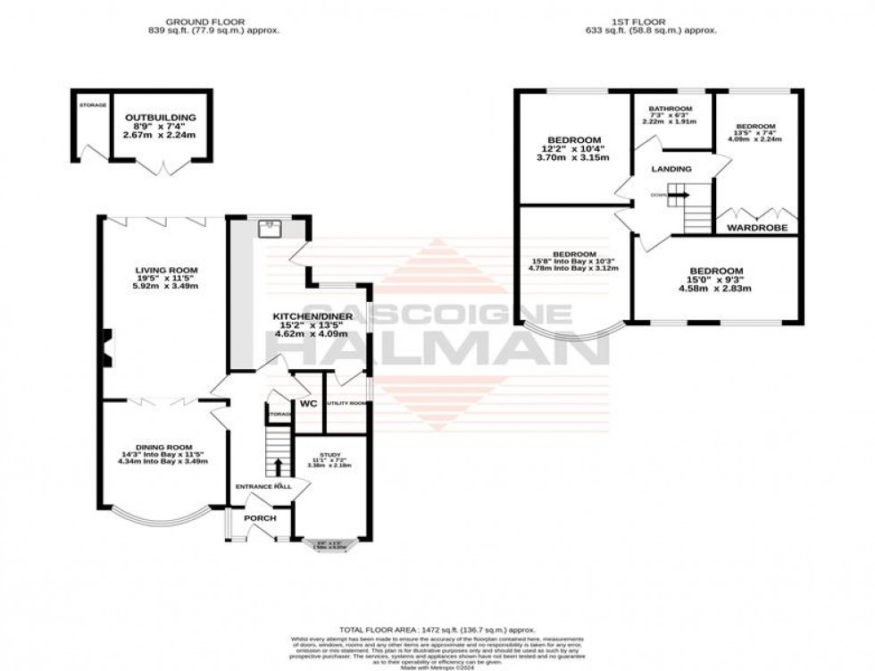Floorplan for Avonlea Road, Sale
