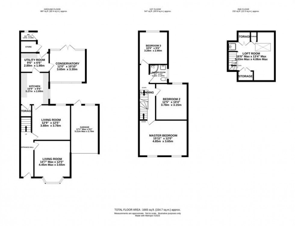 Floorplan for Heyes Lane, Timperley, Altrincham
