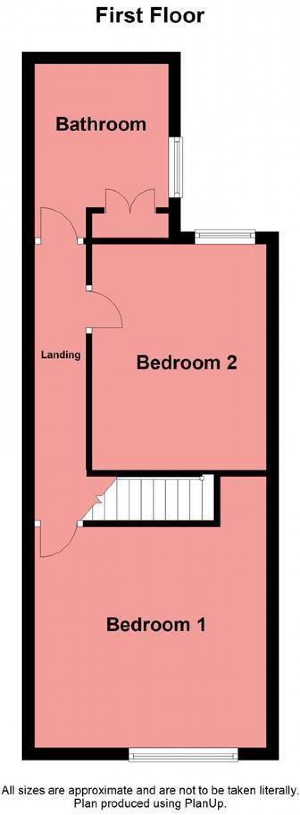 Floorplan for Railway Cottages, Beeston Brook, Tiverton, Tarporley