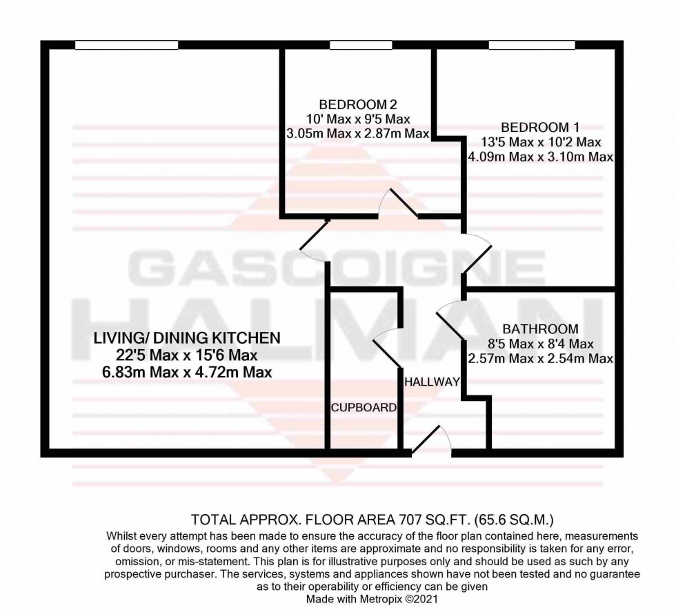Floorplan for Altrincham Road, Manchester