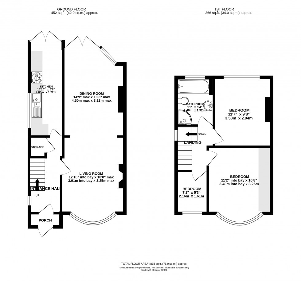 Floorplan for Greenway Road, Timperley, Altrincham