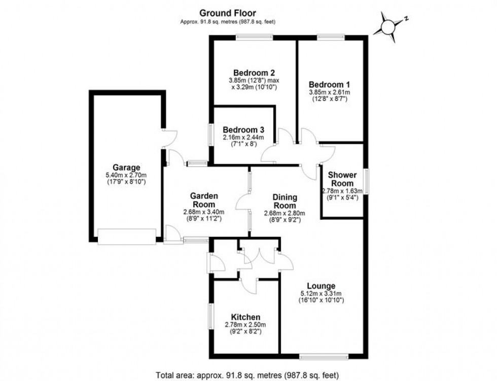 Floorplan for Barn Croft, Helsby, Frodsham