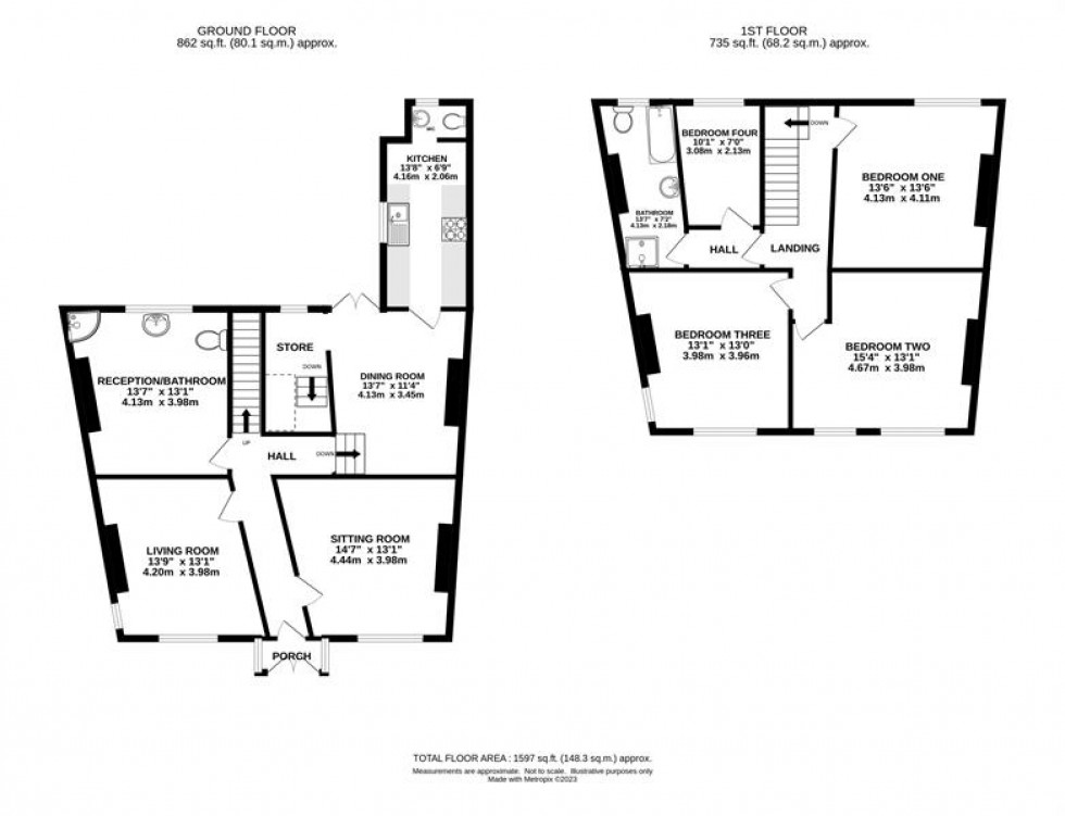 Floorplan for Green Lane, Heaton Norris