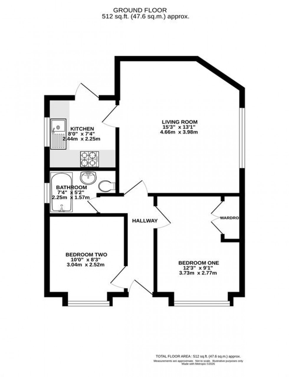 Floorplan for Kingsleigh Road, Heaton Mersey