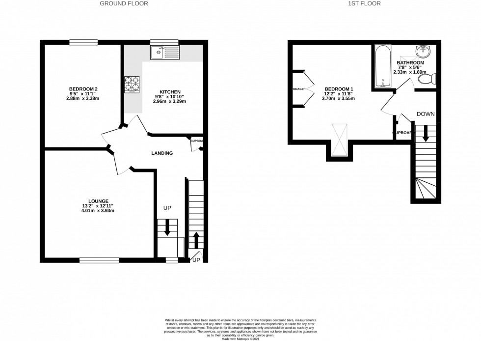 Floorplan for Hayden Court, Glossop