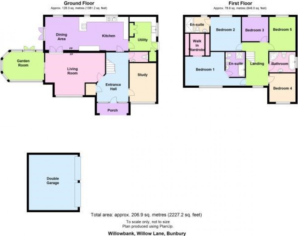 Floorplan for Willow Drive, Bunbury