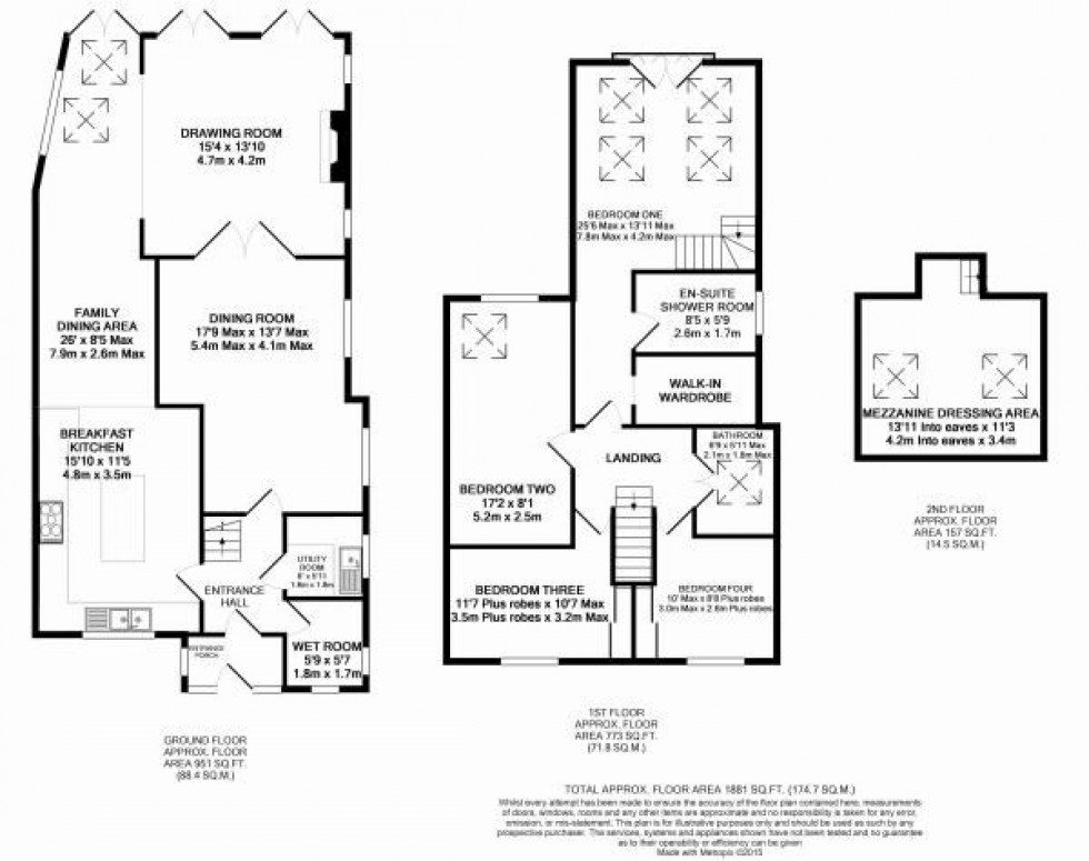 Floorplan for Sandy Lane, Whitegate