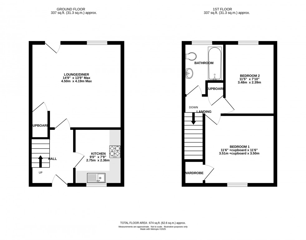 Floorplan for Glenorchy Close, Holmes Chapel