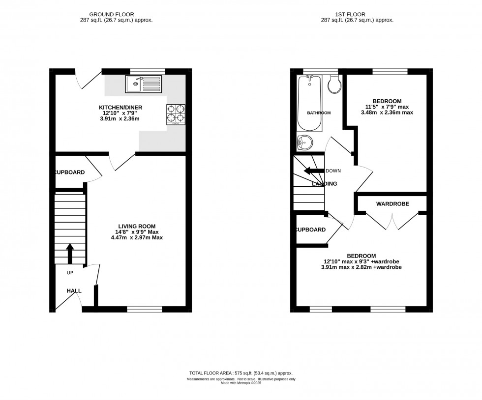 Floorplan for Needham Drive, Cranage