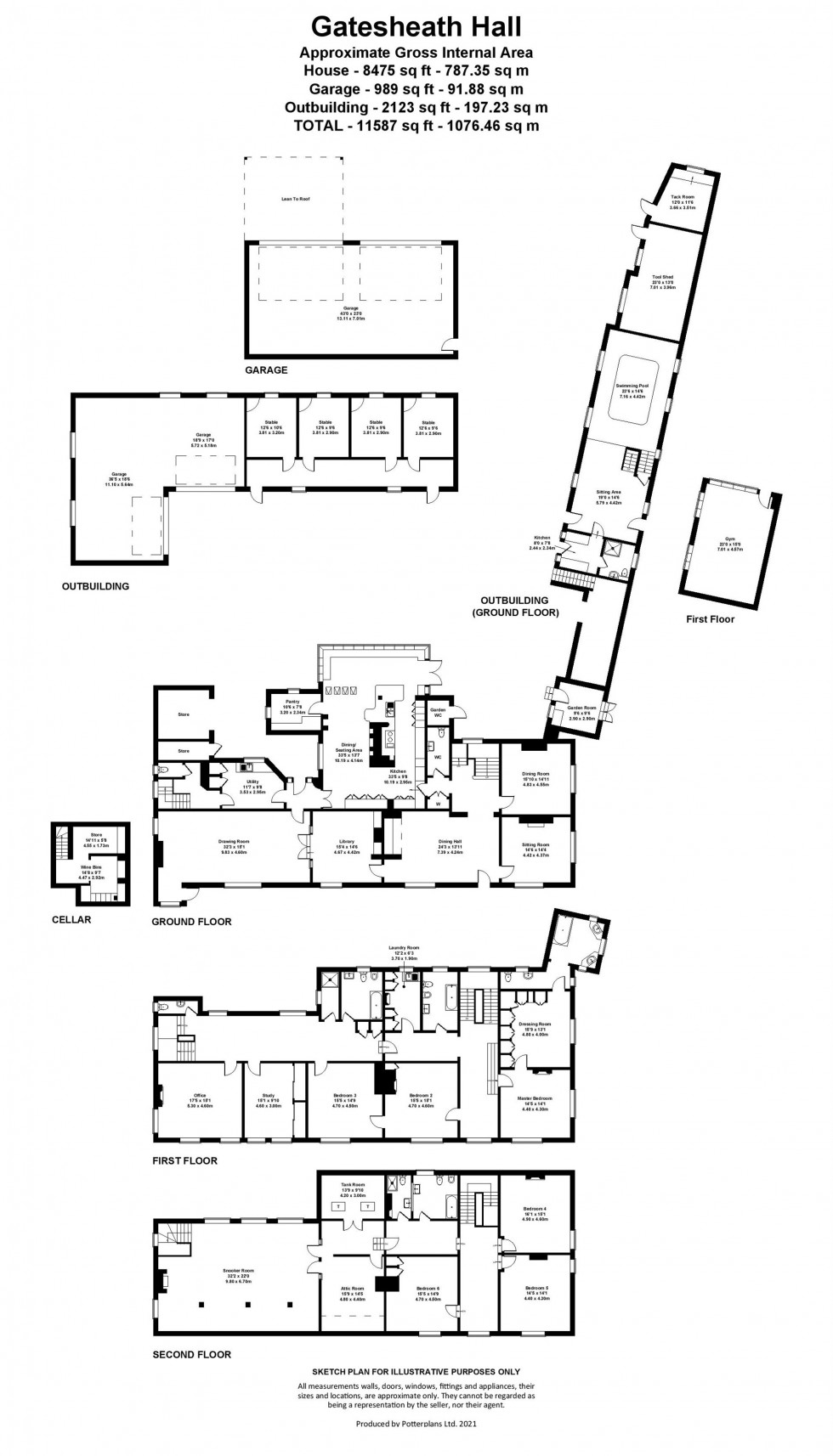 Floorplan for Chester Road, Gatesheath, Tattenhall