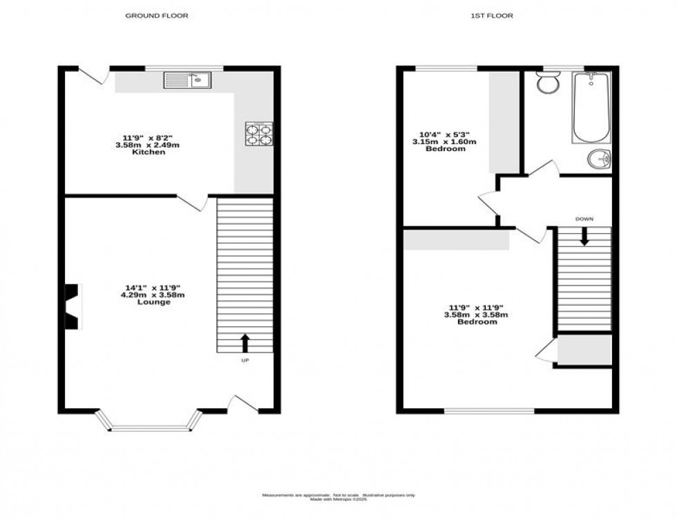 Floorplan for Hemlegh Vale, Helsby, Frodsham