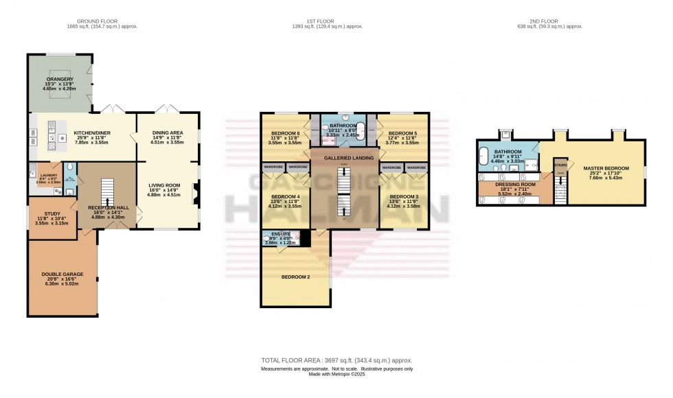 Floorplan for Harewood, Mottram Road, Broadbottom, Hyde