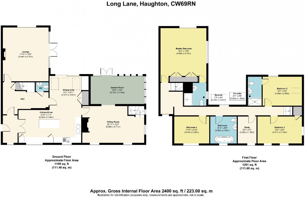 Floorplan for Haughton, Tarporley