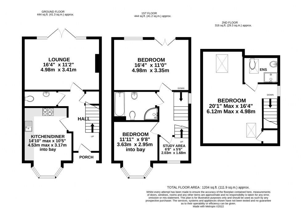 Floorplan for Church View, Lymm