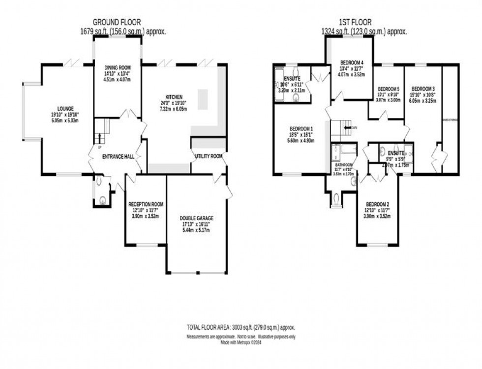 Floorplan for Wolsey Drive, Bowdon, Altrincham