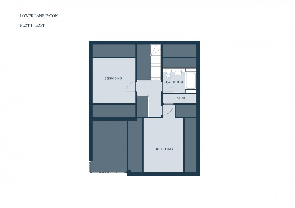 Floorplan for Villa Domus, Lower Lane, Eaton