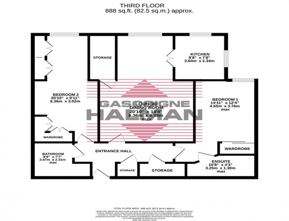 Floorplan for Oakfield, Sale