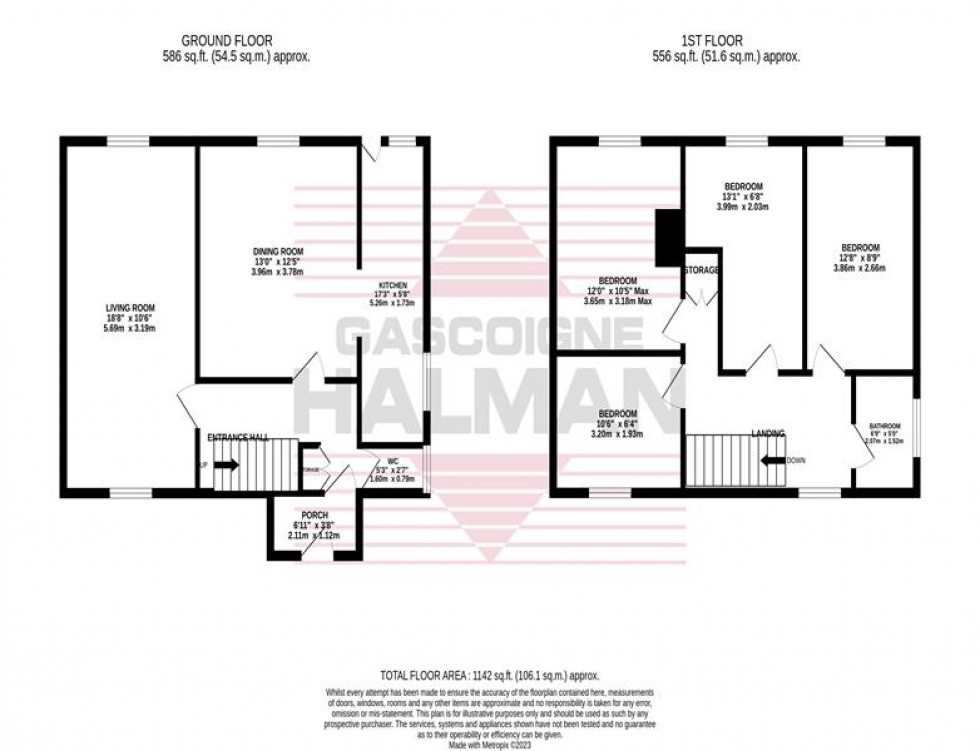 Floorplan for Poundswick Lane, Wythenshawe