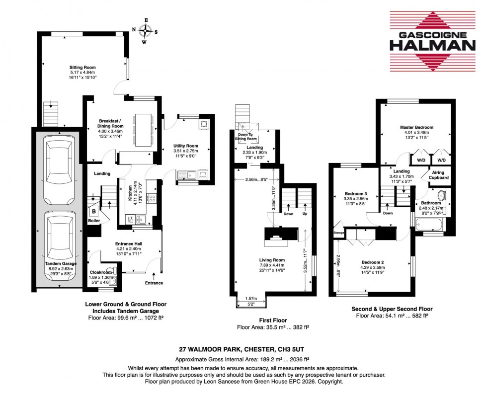 Floorplan for Walmoor Park, Chester, CH3