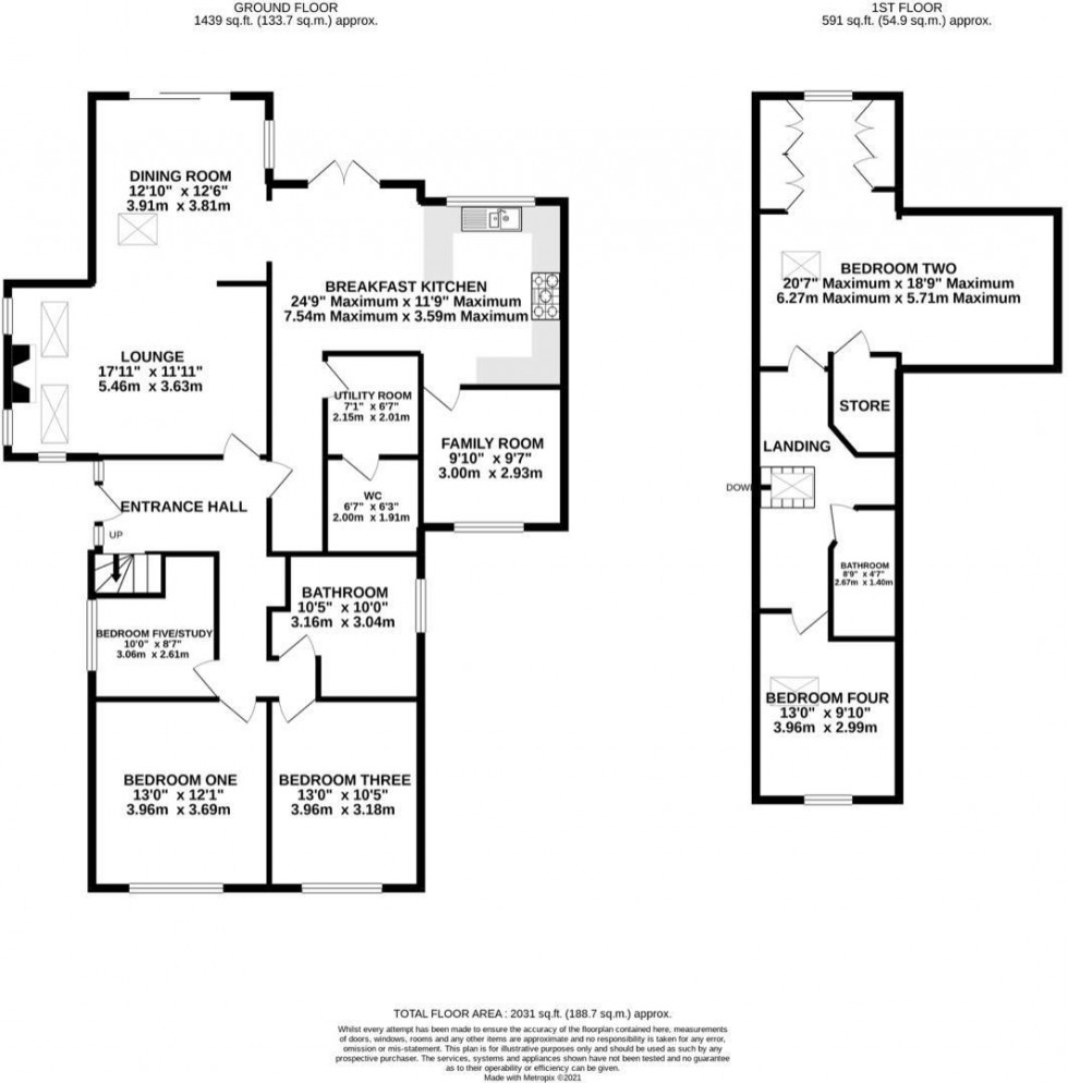 Floorplan for Peel Hall Lane, Ashton Hayes