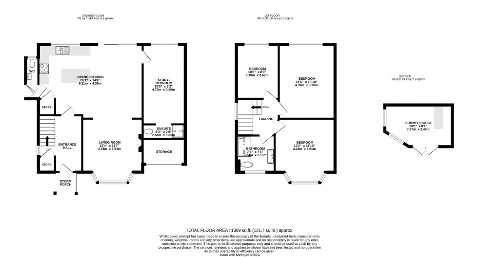 Floorplan for Grangeway, Handforth