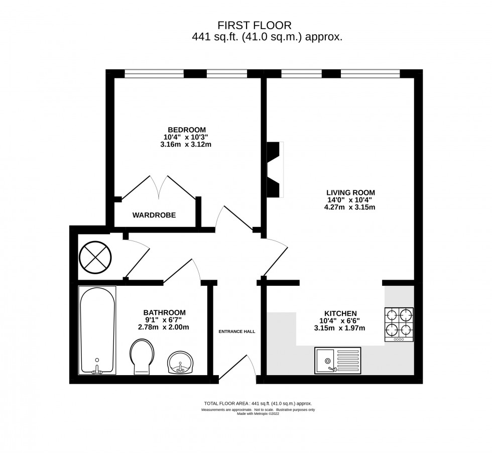 Floorplan for The Beeches, Warford Park, Faulkners Lane, Knutsford