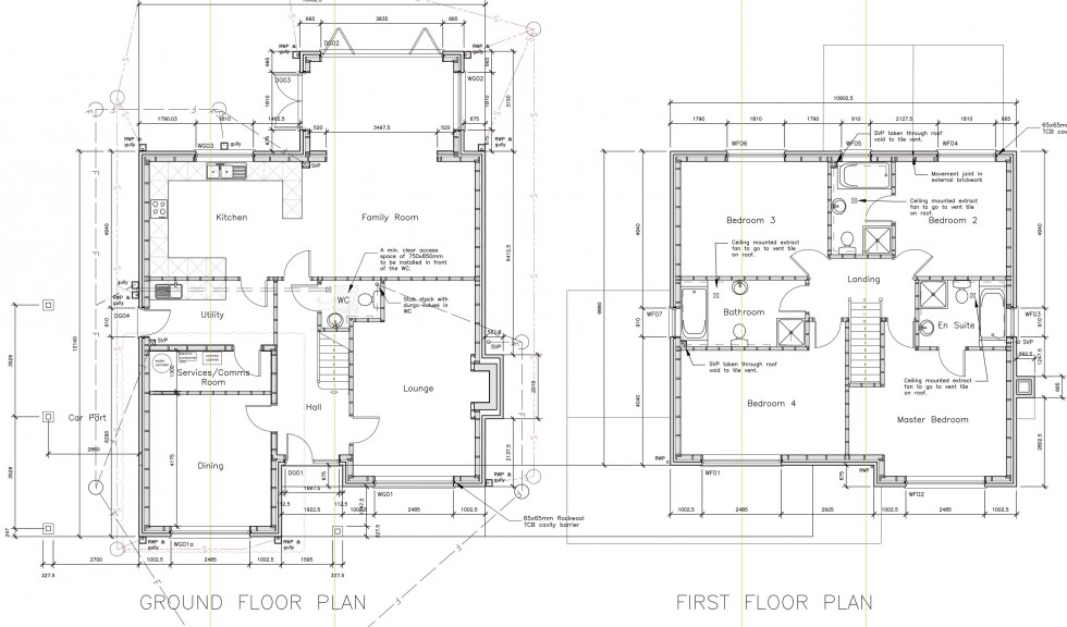 Floorplan for Elegant modern living at Larch House, Delamere