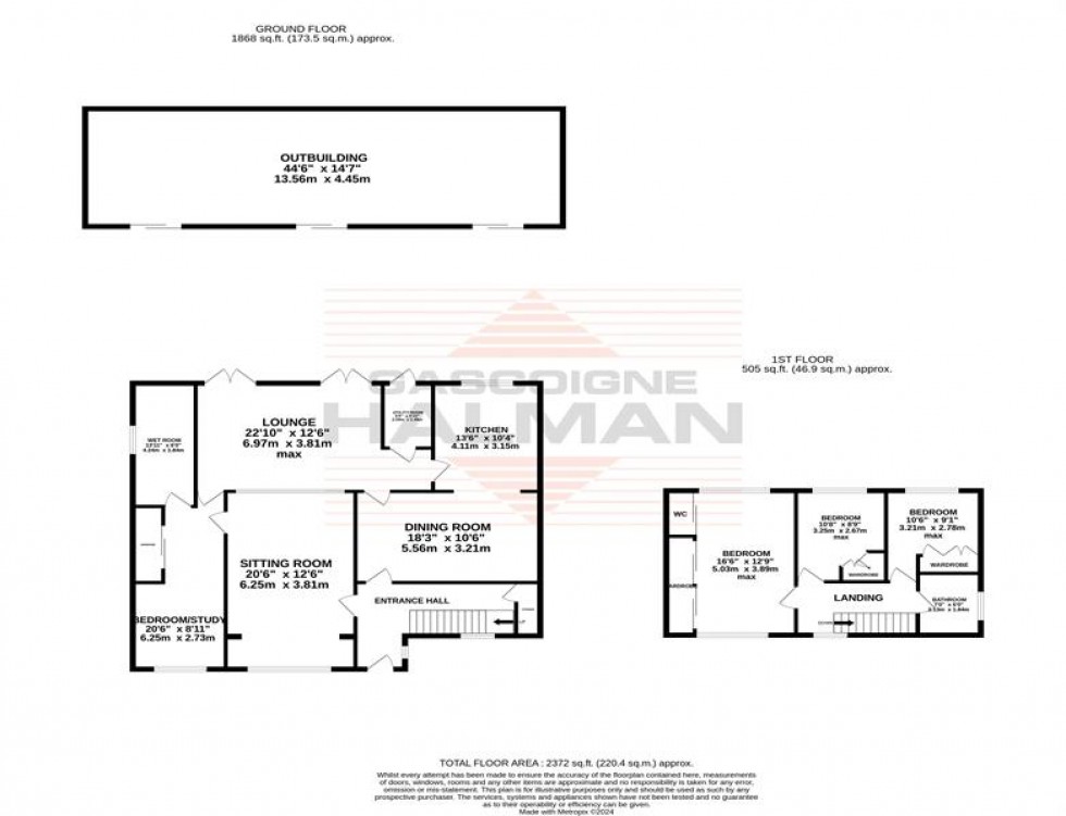 Floorplan for New Forest Road, Manchester