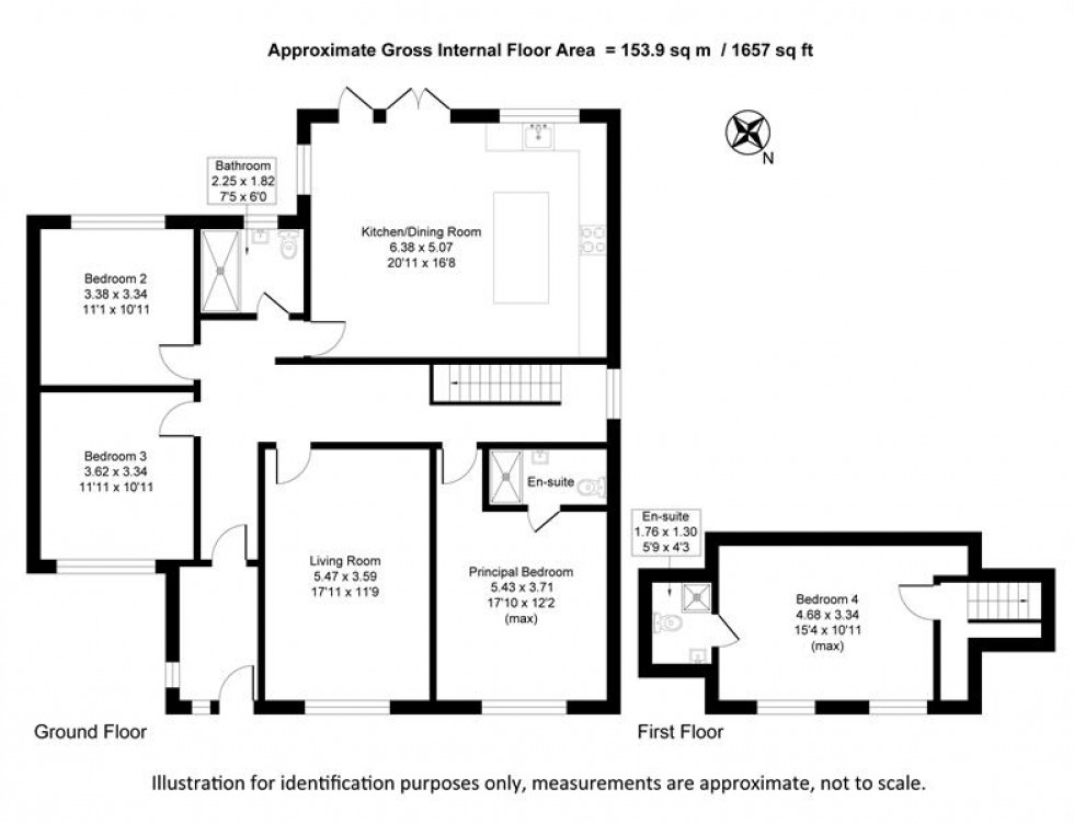 Floorplan for Rushgreen Road, Lymm
