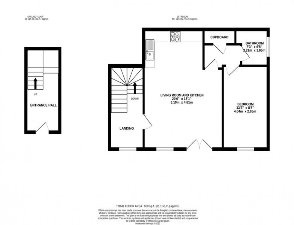 Floorplan for Lionheart Court, Helsby, Frodsham