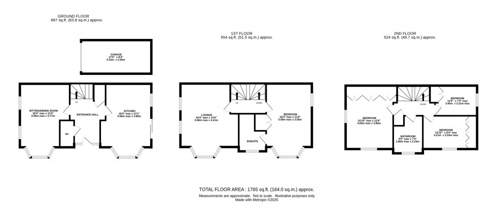 Floorplan for Astor Drive, Grappenhall Heys, Warrington