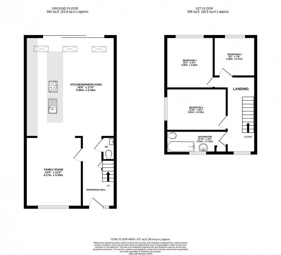 Floorplan for Newlands Drive, Wilmslow