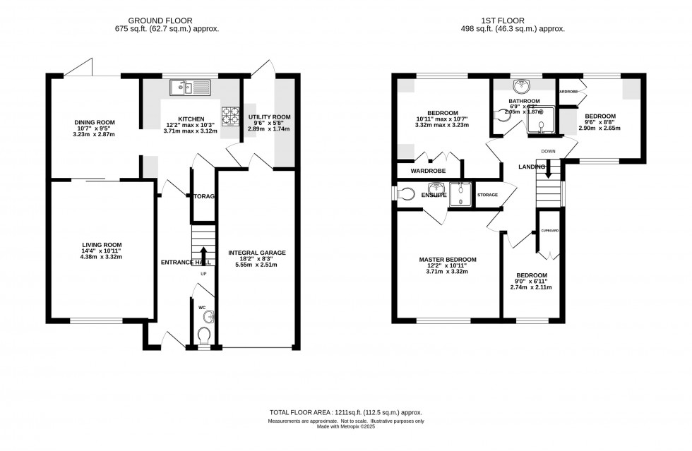 Floorplan for Pennymoor Drive, Altrincham
