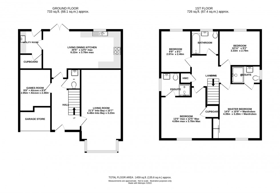 Floorplan for Jeremiah Wilkinson Drive, Sandbach