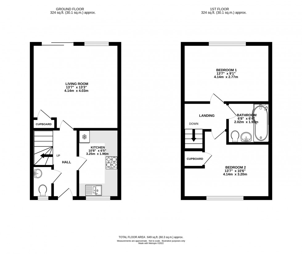 Floorplan for Croft Park, Glossop
