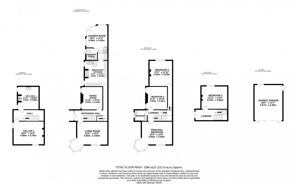 Floorplan for Chapel Lane, Wilmslow, SK9
