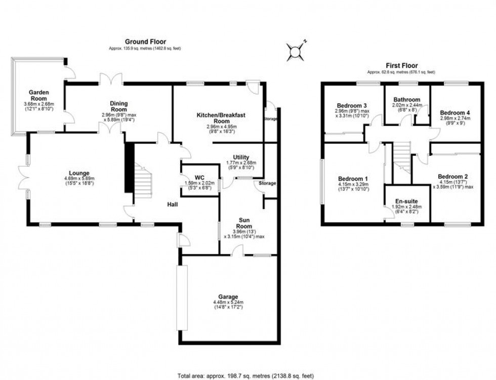 Floorplan for Highbank Road, Kingsley, Frodsham