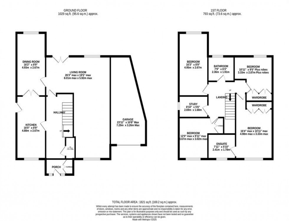 Floorplan for Gravel Lane, Wilmslow