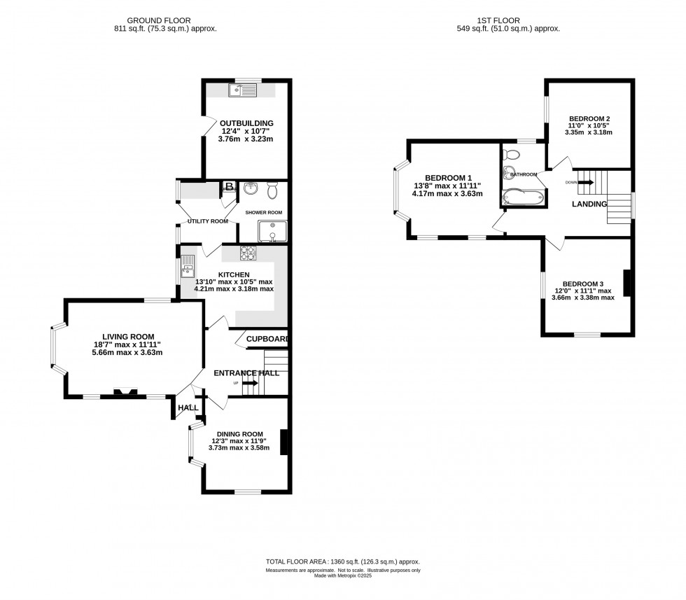Floorplan for Knutsford Road, Cranage