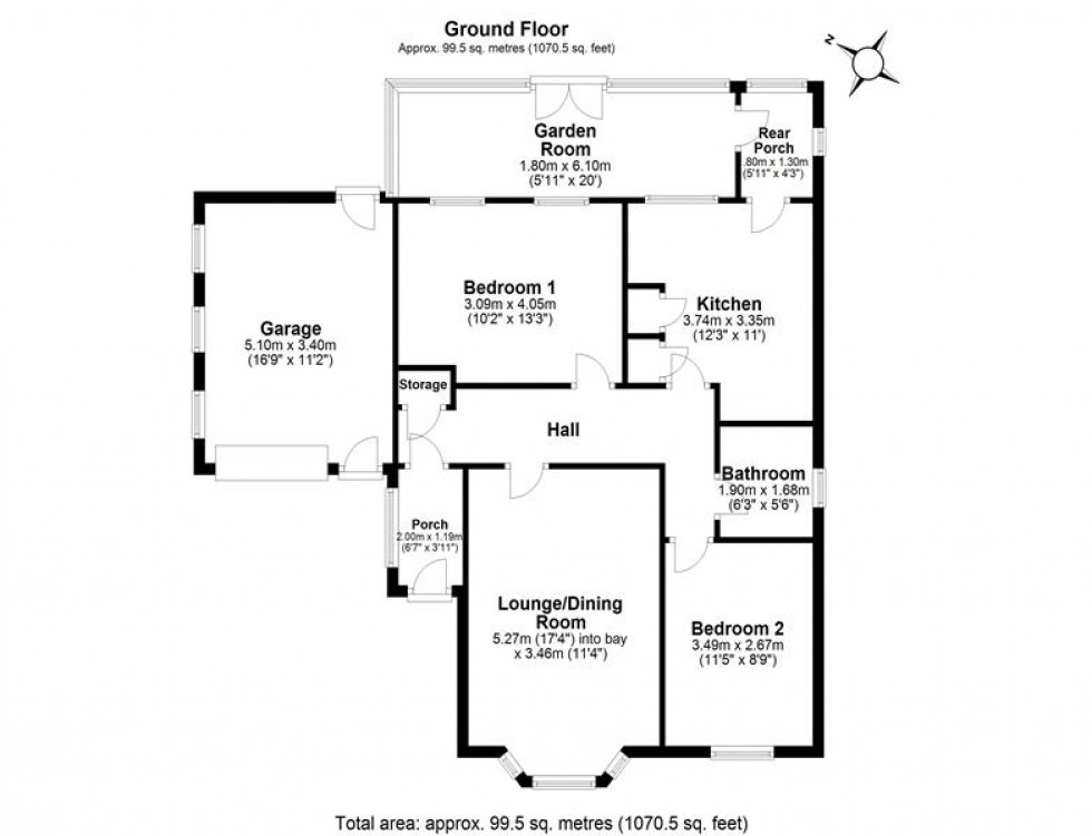 Floorplan for Hale View Road, Helsby, Frodsham