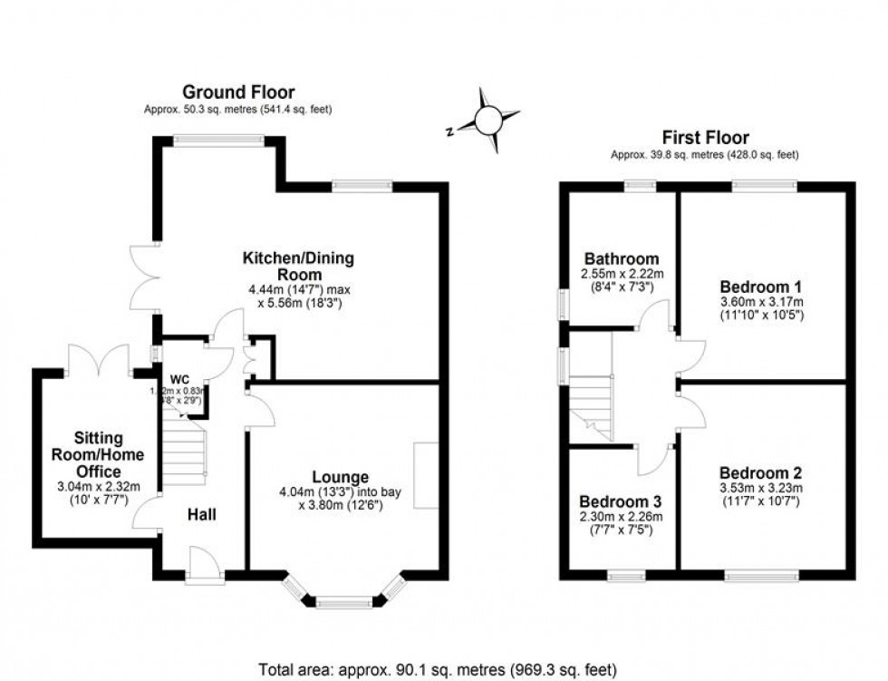 Floorplan for Chester Road, Dunham On The Hill, Frodsham